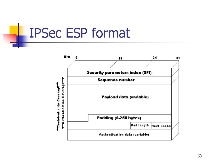 IPSec ESP format 69 