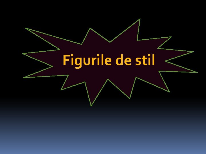 Figurile de stil 