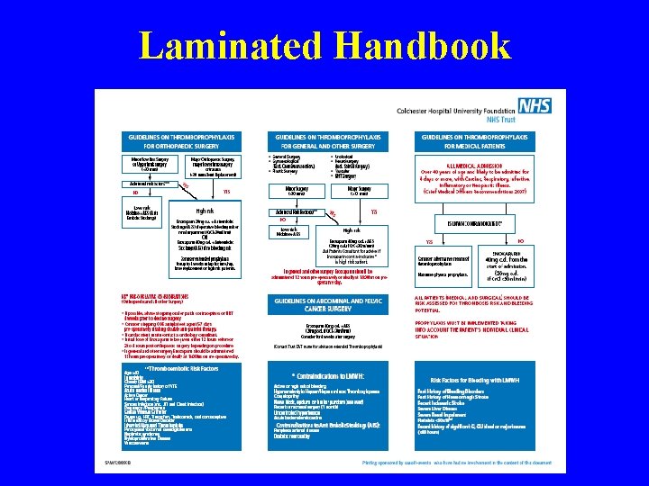 Laminated Handbook 