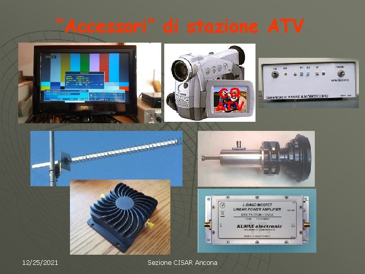 “Accessori” di stazione ATV 12/25/2021 Sezione CISAR Ancona 