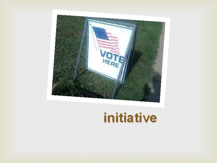 initiative 