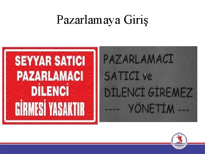 Pazarlamaya Giriş 