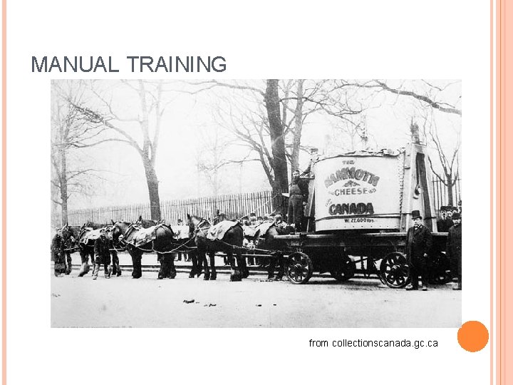 MANUAL TRAINING from collectionscanada. gc. ca 