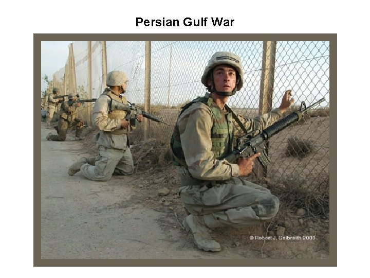 Persian Gulf War 