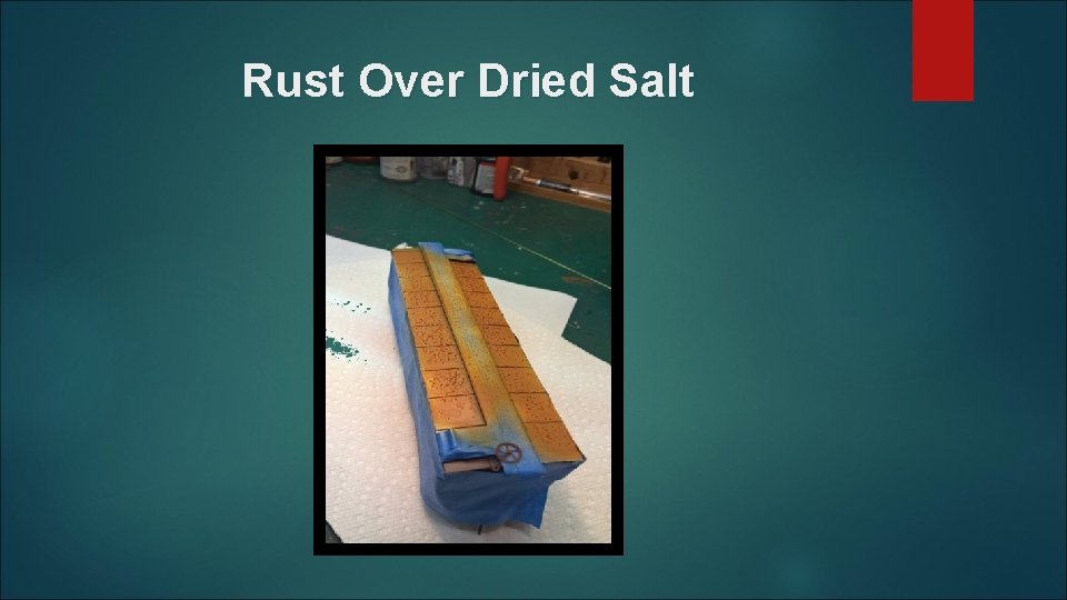 Rust Over Dried Salt 