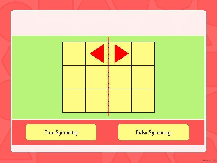 True Symmetry False Symmetry 