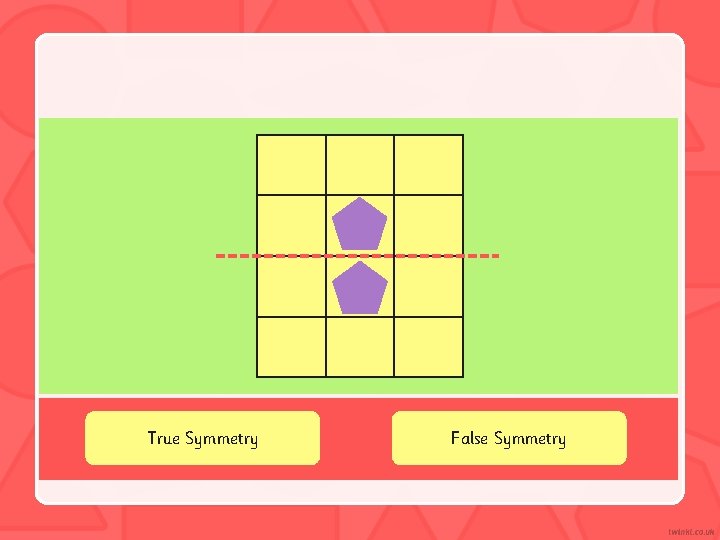 True Symmetry False Symmetry 