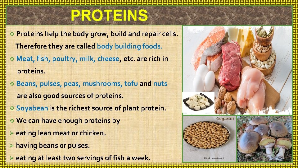 Chapter 5 Food and Health Dear children in