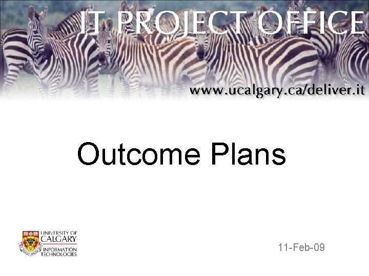 Outcome Plans 11 -Feb-09 