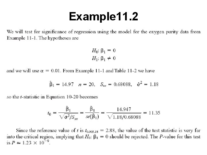 Example 11. 2 