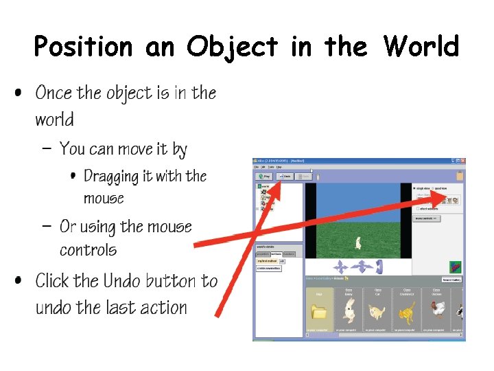 Position an Object in the World 