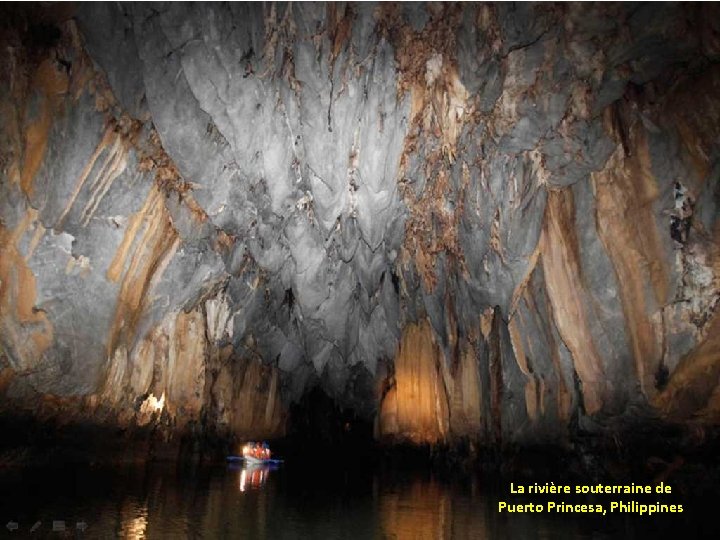 La rivière souterraine de Puerto Princesa, Philippines 