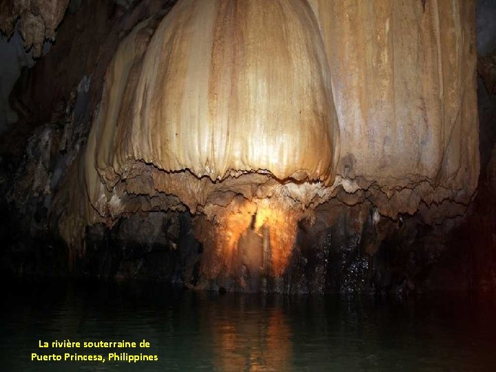 La rivière souterraine de Puerto Princesa, Philippines 