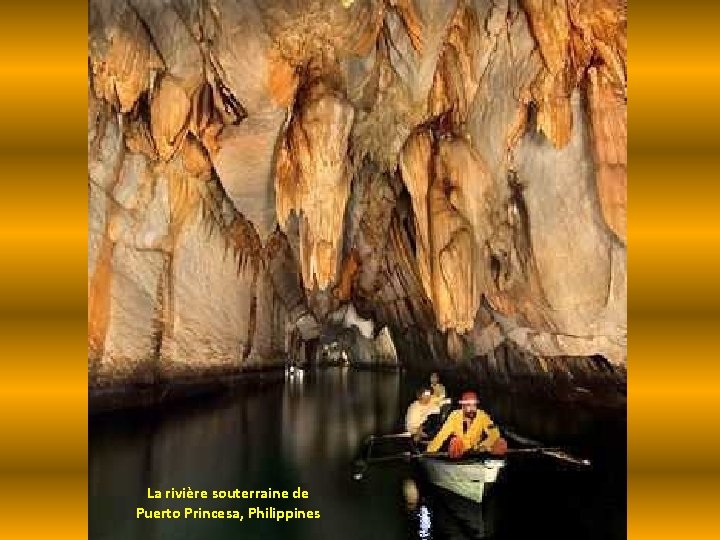 La rivière souterraine de Puerto Princesa, Philippines 