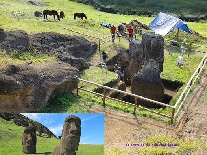 Les statues de l’ile de Pâques 