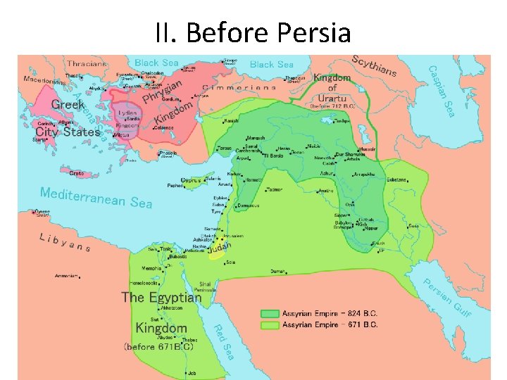 II. Before Persia 