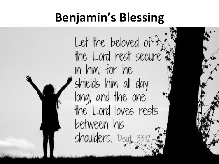 Benjamin’s Blessing 