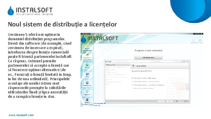 Noul sistem de distribuție a licențelor Versiunea 5 oferă noi opțiuni în domeniul distribuției