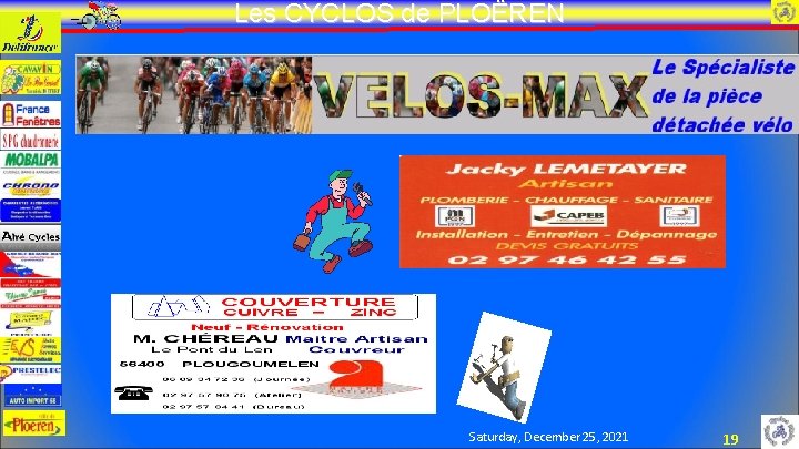 Les CYCLOS de PLOËREN Saturday, December 25, 2021 19 