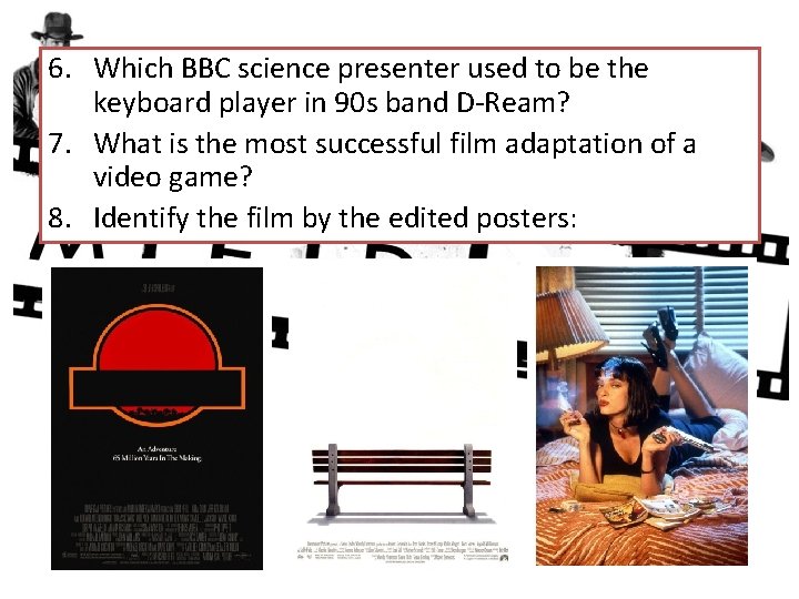 6. Which BBC science presenter used to be the keyboard player in 90 s