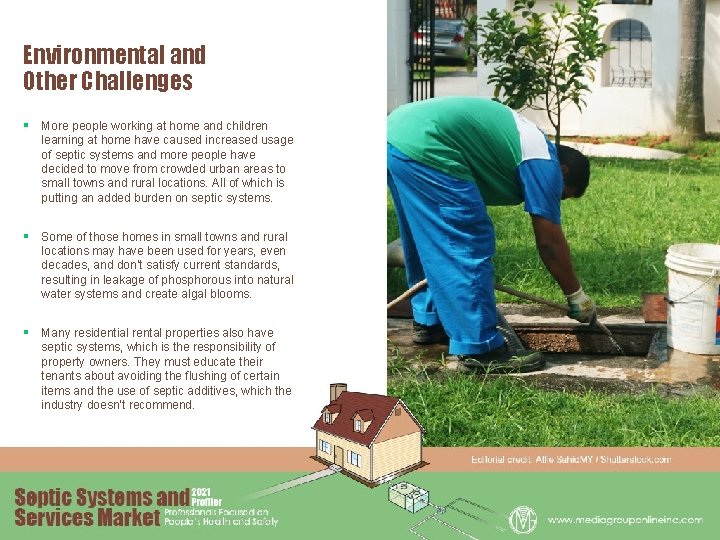 Environmental and Other Challenges § More people working at home and children learning at