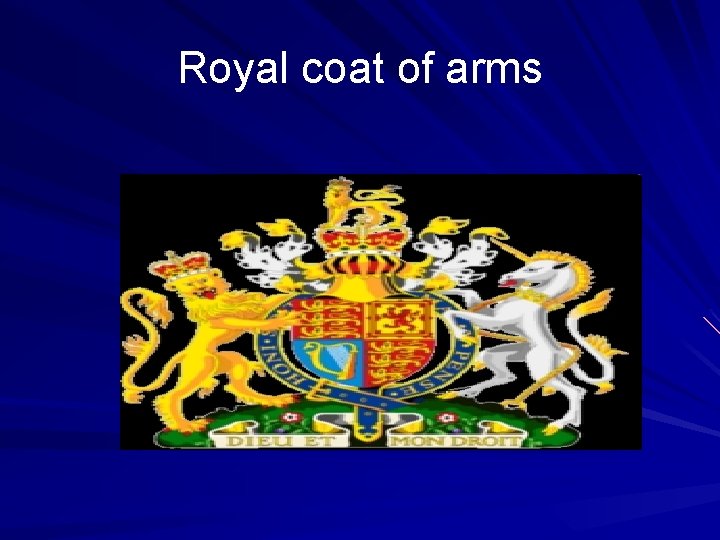 Royal coat of arms 