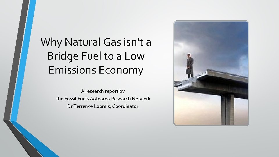 Why Natural Gas isn’t a Bridge Fuel to a Low Emissions Economy A research