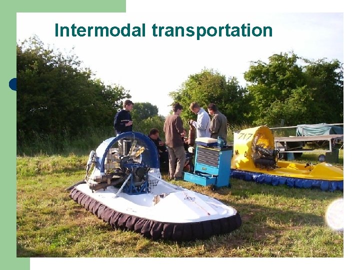 Intermodal transportation 