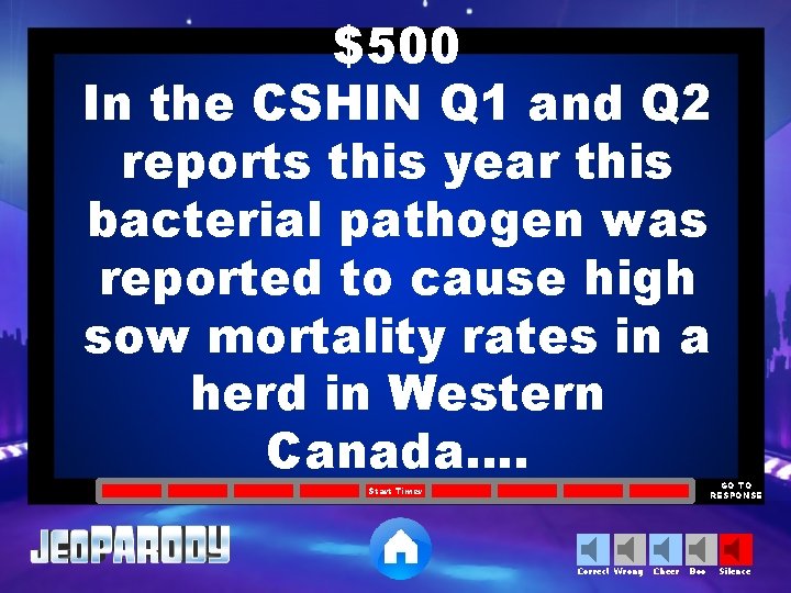 $500 In the CSHIN Q 1 and Q 2 reports this year this bacterial