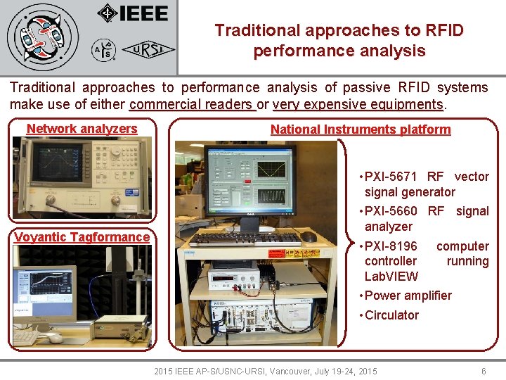 Traditional approaches to RFID performance analysis Traditional approaches to performance analysis of passive RFID