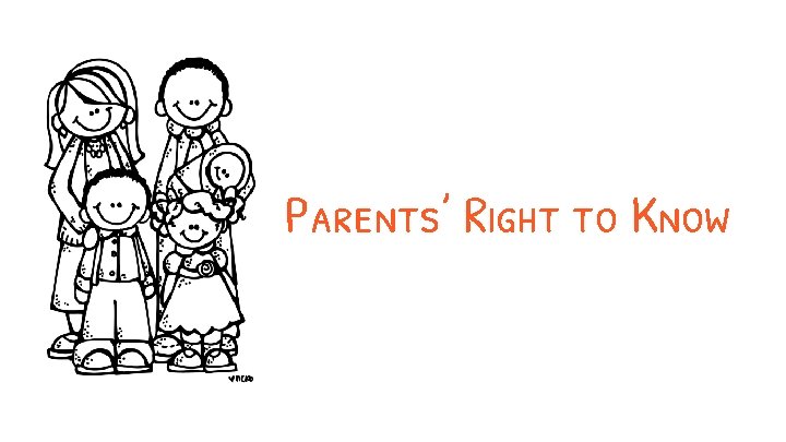 Parents’ Right to Know 