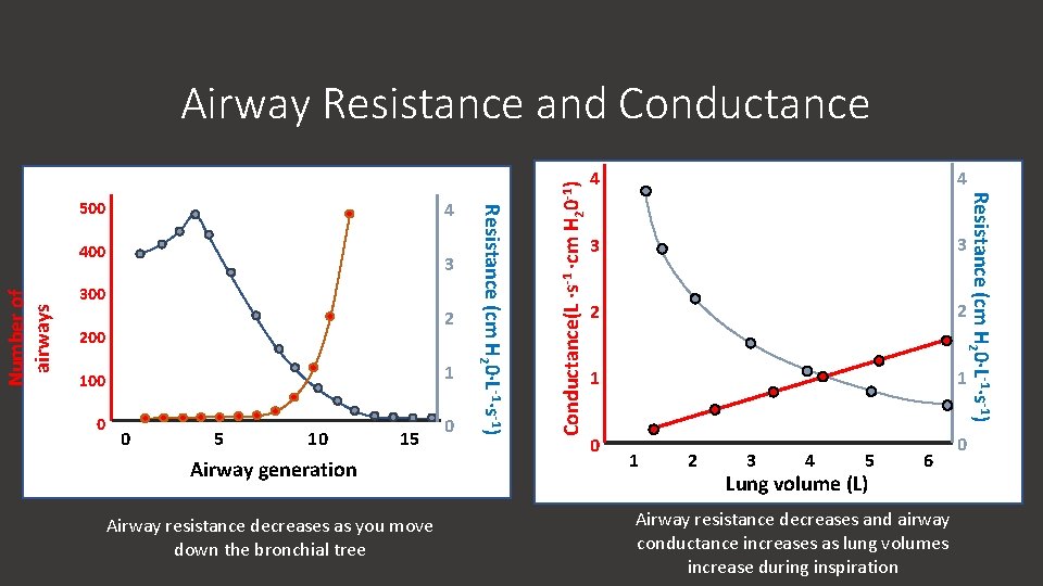 Number of airways 400 3 300 2 200 1 100 0 0 5 10