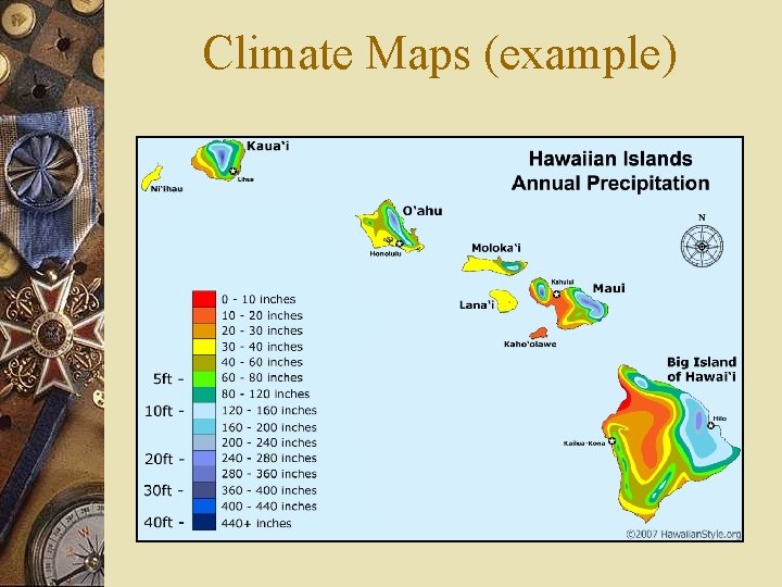 Climate Maps (example) 