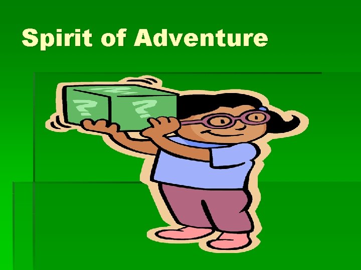 Spirit of Adventure 
