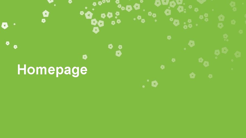 Homepage #DSLUG 16 Homepage #DSLUG 16