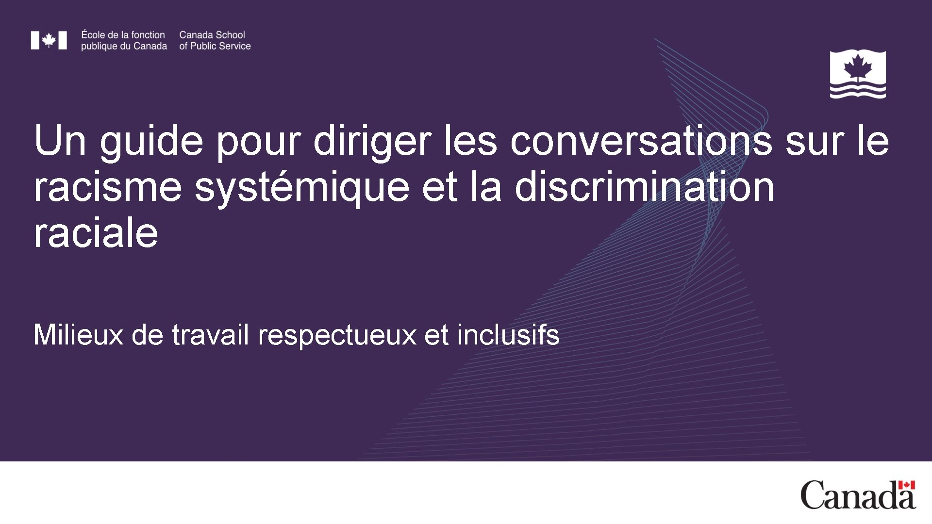 Un guide pour diriger les conversations sur le racisme systémique et la discrimination raciale