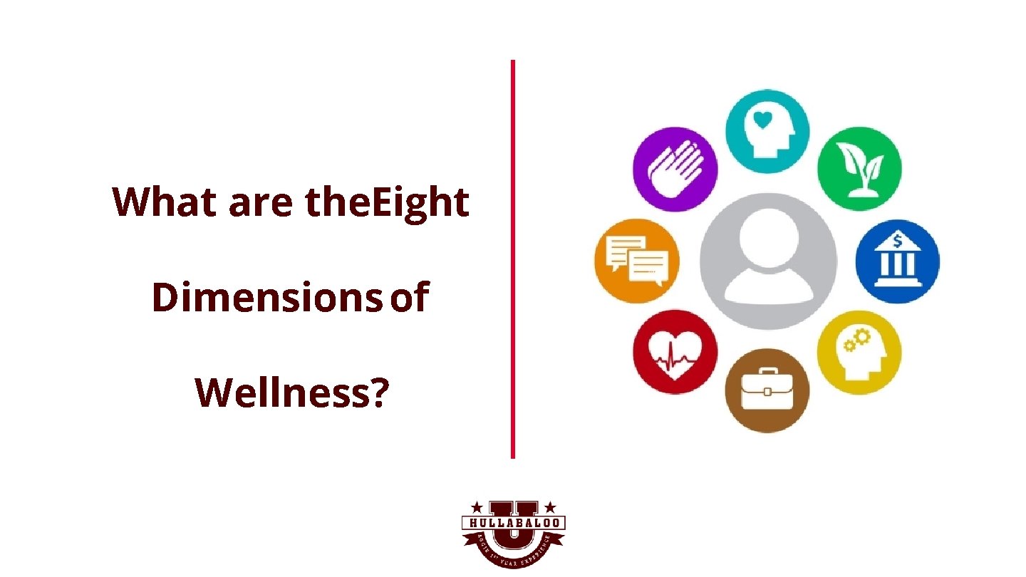 What are the. Eight Dimensions of Wellness? 