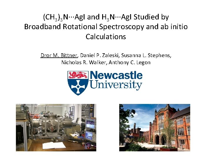 (CH 3)3 N···Ag. I and H 3 N···Ag. I Studied by Broadband Rotational Spectroscopy