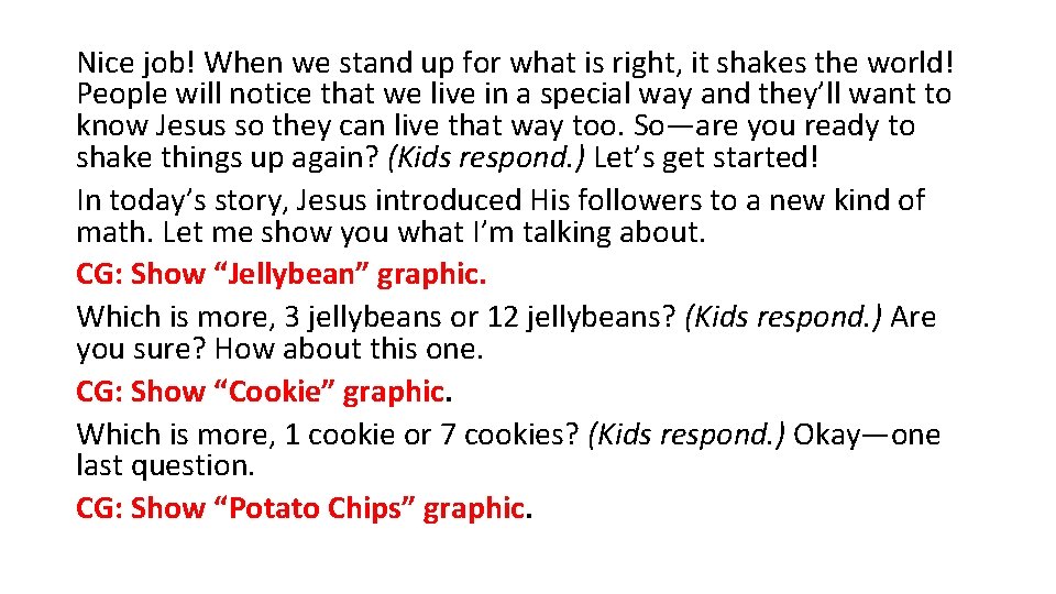 Nice job! When we stand up for what is right, it shakes the world! Nice job! When we stand up for what is right, it shakes the world!