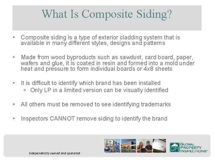 What Is Composite Siding? • Composite siding is a type of exterior cladding system