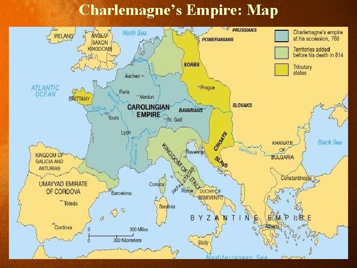 Charlemagne’s Empire: Map 