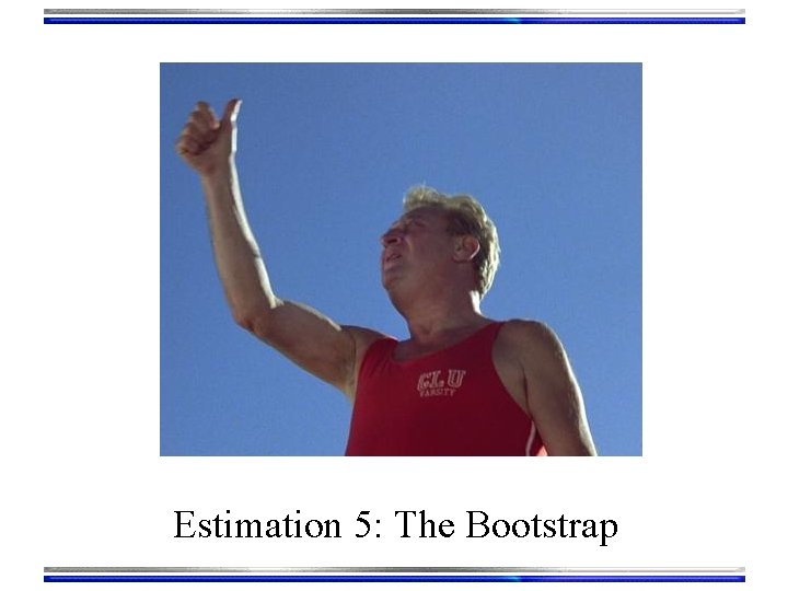 Estimation 5: The Bootstrap 