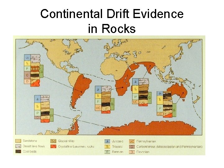Continental Drift Evidence in Rocks 