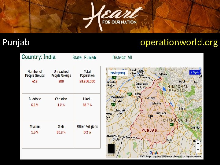 Punjab operationworld. org Punjab operationworld. org