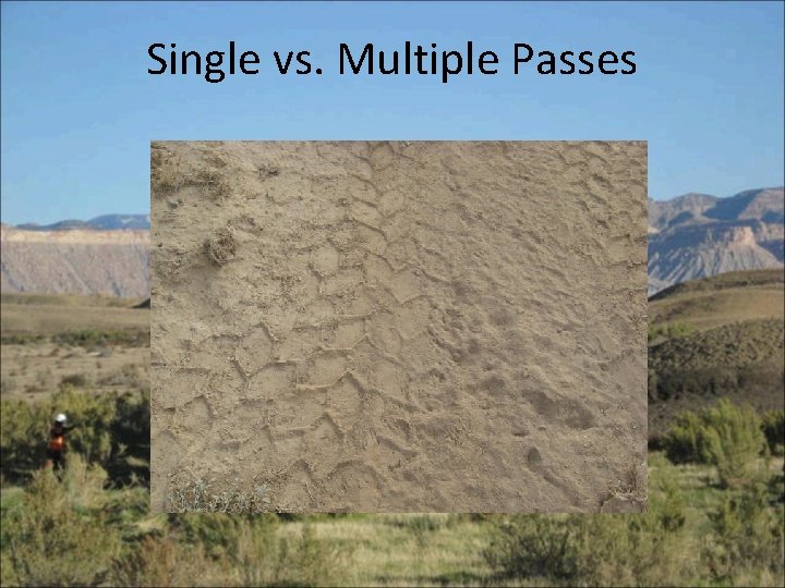 Single vs. Multiple Passes 