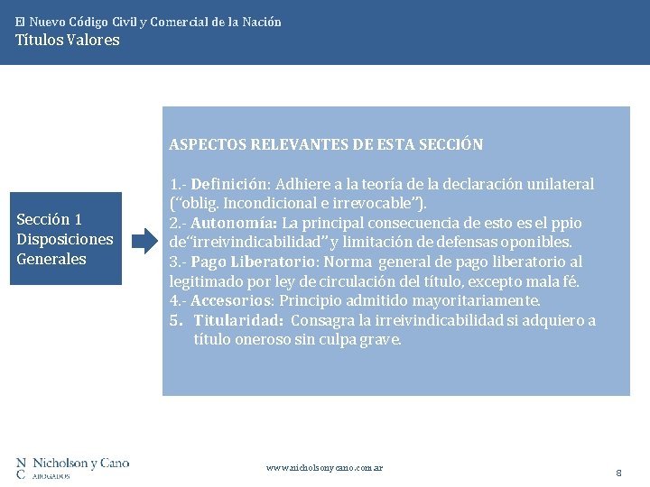 El Nuevo Cdigo Civil y Comercial de la