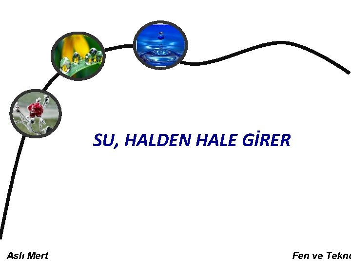 SU, HALDEN HALE GİRER Aslı Mert Fen ve Tekno 