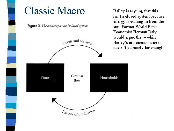 Classic Macro Bailey is arguing that this isn’t a closed system because energy is