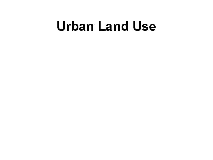 Urban Land Use Land Use ZONING Bylaws laws
