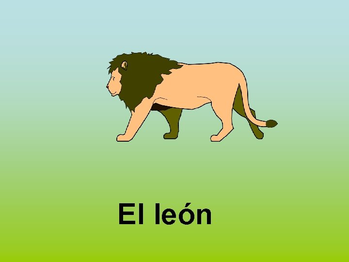El león 